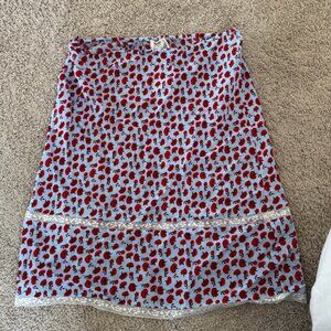 NEW WITH TAGS SOLD OUT J CREW X ROUJE SKIRT